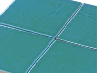 Camila Turquoise Square 5.9x5.9 Porcelain Tile