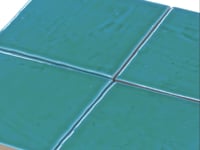 Camila Turquoise Square 5.9x5.9 Porcelain Tile Sample
