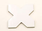Camila White Cross Porcelain Tile