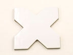 Camila White Cross Porcelain Tile Sample