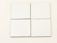 Camila White Square 5.9x5.9 Porcelain Tile