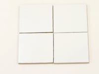 Camila White Square 5.9x5.9 Porcelain Tile Sample
