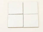Camila White Square 5.9x5.9 Porcelain Tile Sample