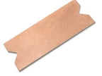 Camila Terra Cotta Notch Porcelain Tile Sample