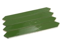 Camila Green Picket Porcelain Tile Sample