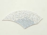 Santorini Blue & White Wave Marble Mosaic Tile Sample