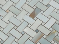 Emporio Soft Blue Onyx Porcelain Mosaic Tile Sample