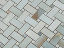 Emporio Soft Blue Onyx Porcelain Mosaic Tile