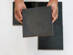 Ursa Black Square 7.87x7.87 Porcelain Tile Sample