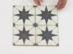 Ursa Black Star 7.87 x 7.87 Porcelain Tile Sample