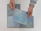Ursa Blue Square 7.87x7.87 Porcelain Tile Sample