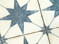 Ursa Navy Star 7.87 x 7.87 Porcelain Tile Sample