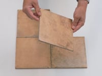 Ursa Terracotta Square 7.87x7.87 Porcelain Tile Sample