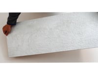 Zinc White Crackle Ceramic Wall Tile 18" x 48"