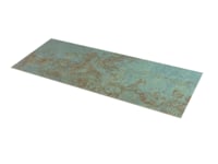 Zinc Green Crackle Sample