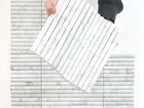 True Carrara Arc Fluted Sample