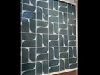 Formidus Evergreen Deco Square 8x8 Porcelain Tile Sample