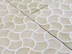 Sultana Mesh Crema Porcelain Tile 13x13