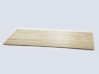 Eterica Fluted Sand Travertine 24x48 Porcelain Tile Sample