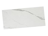 Eterica Fluted White & Gray Marbled 24x48 Porcelain Tile Sample