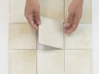 Nerida Canvas Matte 5.9" Porcelain Pool Tile