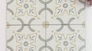 San Clemente Taupe Flower 8.78 x 8.78 Porcelain Tile
