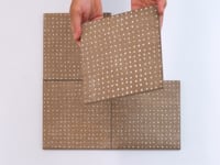 San Clemente Coffee Dots 8.78 x 8.78 Porcelain Tile Sample