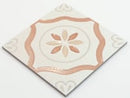 San Clemente Terracotta Petals 8.78 x 8.78 Porcelain Tile