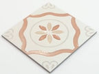 San Clemente Terracotta Petals 8.78 x 8.78 Porcelain Tile