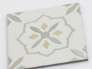 San Clemente Olive Flower 8.78 x 8.78 Porcelain Tile