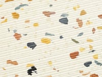 Terracotta Fluted Terrazzo Tile 12" x 24"