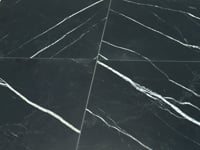 Boldara Nero Marble Look Porcelain Tile 12x12