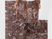 Boldara Rosso 2x2 Porcelain Mosaic Tile Sample