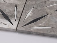 Grey Sparkle Waterjet Marble Mosaic Tile