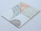 Pictoria Mod Rose Waterjet Mosaic Tile
