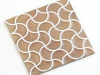 Sultana Mesh Sienna Porcelain Tile 13x13 Sample
