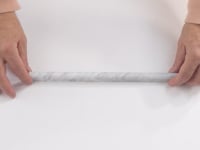 Calacatta Bluette Marble Metro Pencil Liner