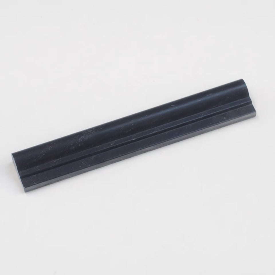 Nero Marquina Marble Chair Rail Polished