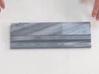 Bardiglio Marble Baseboard Polished