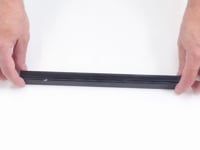 Nero Marquina Marble Nova Pencil Liner Polished