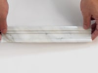 Calacatta Gold Marble Nova Chair Rail Polished