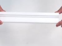 Thassos White Marble Nova Chair Rail Polished