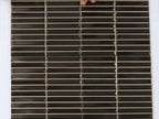 Baldwin Black Textured Ceramic Kit Kat Tile