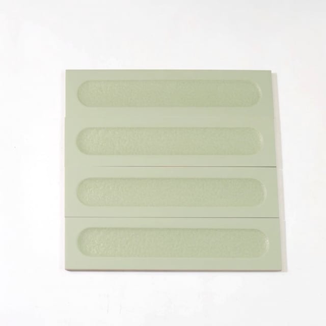 Brio Sage Dot 3D Ceramic Subway Tile