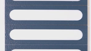 Brio Navy and White Dash 3D Ceramic Subway Tile