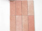 Pavillon Pink Ceramic Subway Tile 2.75x8.05