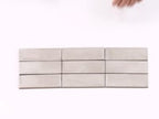 Calta Greige Matte Porcelain Subway Tile 2x6
