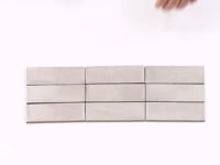 Calta Greige Matte Porcelain Subway Tile 2x6