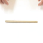 Calta Greige Matte Porcelain Pencil Trim