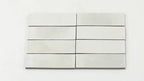 Calta White Matte Porcelain Subway Tile 2x6